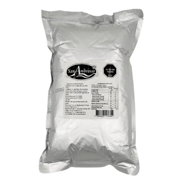 ACEITUNAS NEGRAS DESHUESADAS  1800 GRS SAN AMBROSIO