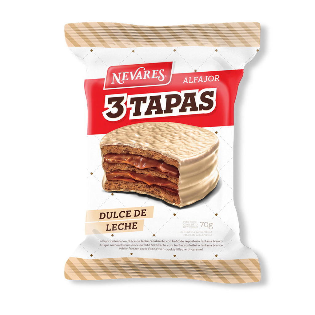 ALFAJOR BLANCO  60 GRS NEVARES