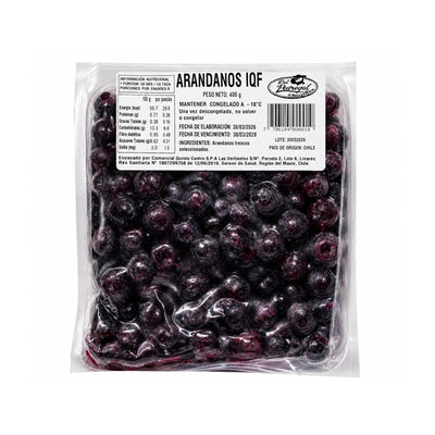 ARANDANOS IQF  400 GRS DP