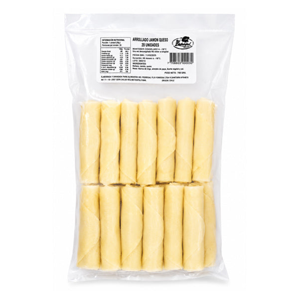 ARROLLADO JAMON/QUESO  20 UN. DP
