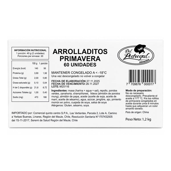ARROLLADOS MINI  60 UN. DP