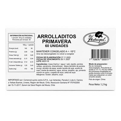 ARROLLADOS MINI  60 UN. DP