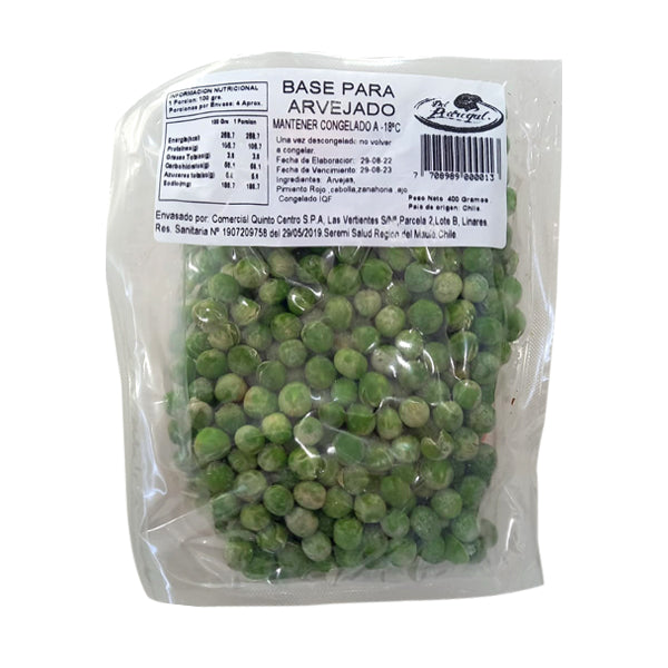 ARVEJADO  BASE  400 GRS DP