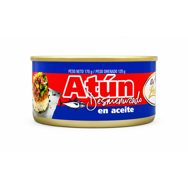 ATUN DESMENUZADO EN ACEITE  170 GRS DP