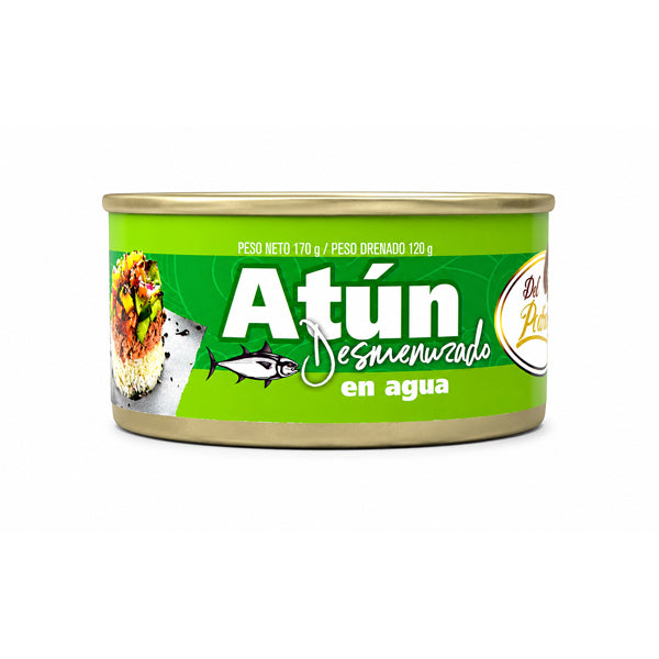 ATUN DESMENUZADO EN AGUA  170 GRS DP