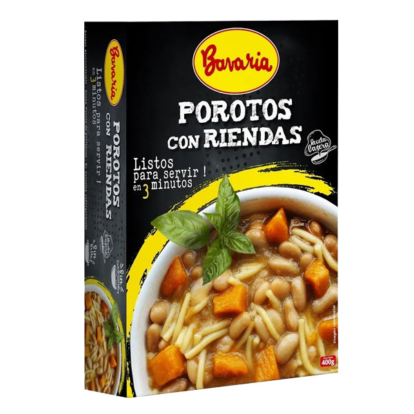 BAVARIA POROTOS CON RIENDA  400 GRS BAVARIA