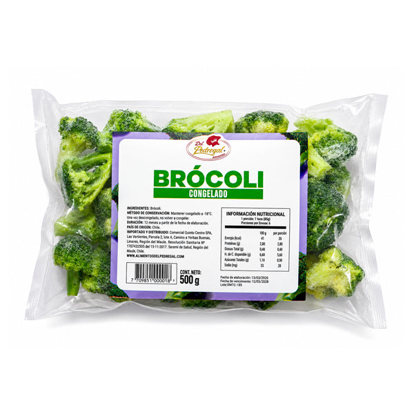 BROCOLI CONGELADO IMPORTADO  500 GRS DP