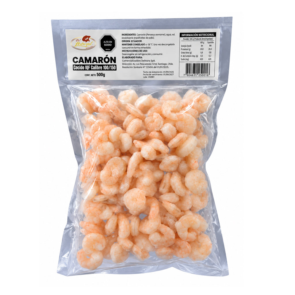 CAMARON CAL 100/150 COC / PEL  500 GRS PRODUCTO IMPORTADO