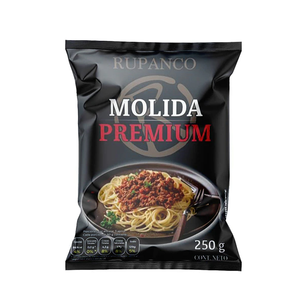CARNE MOLIDA PREMIUN  250 GRS RUPANCO