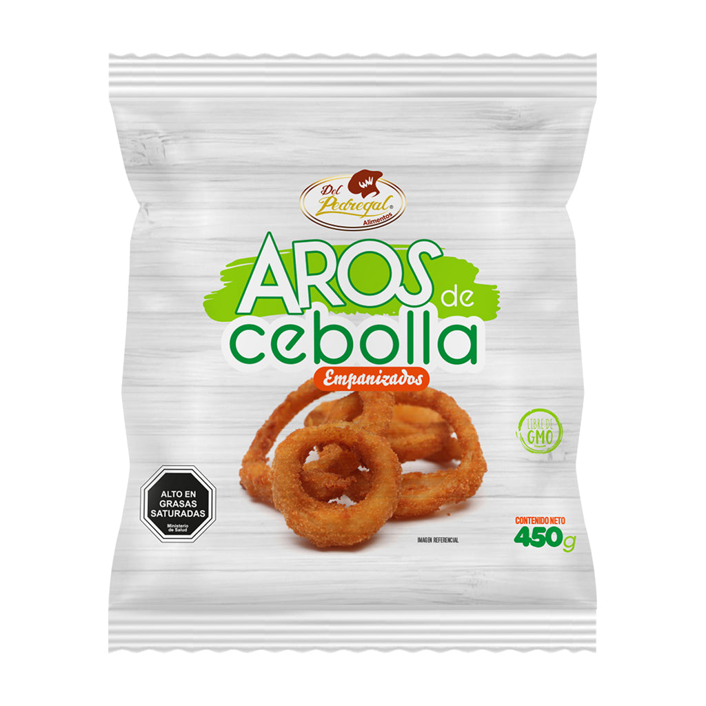 CEBOLLA EN AROS REBOZADA  450 GRS DP