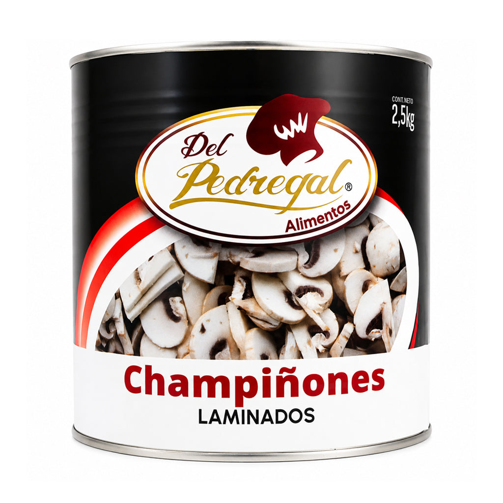 CHAMPINONES LAMINADOS  2,5 KGS DP