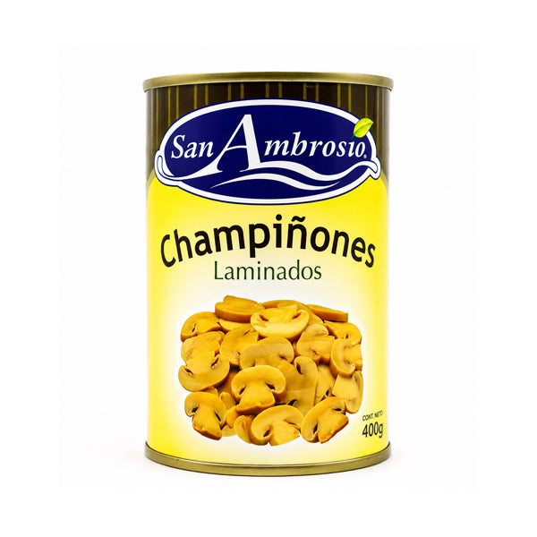 CHAMPINONES LAMINADOS  400 GRS SAN AMBROSIO