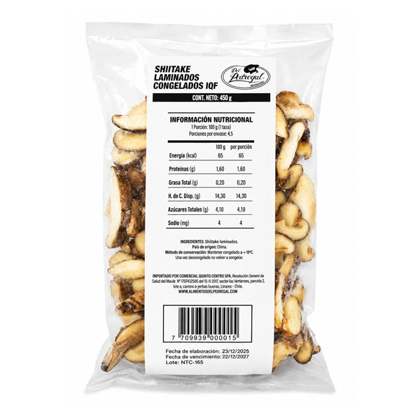 CHAMPINONES SHITAKE  450 GRS DP