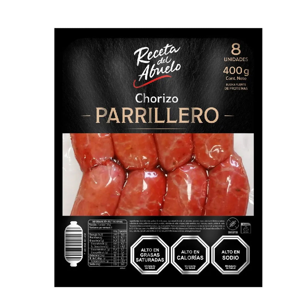 CHORIZO  PARRILLERO PREMIUN  400 GRS RDA