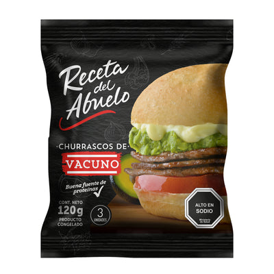 CHURRASCO VACUNO H7  3 UN. RDA