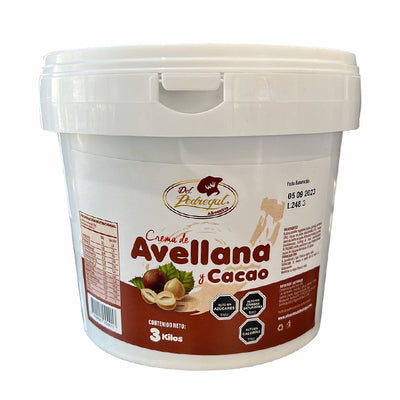 CREMA DE AVELLANAS  3 KGS DP