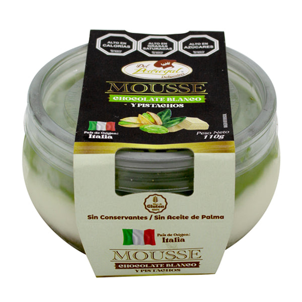 DESSERT CHOCOLATE BLANCO PISTACHO  110 GRS DP