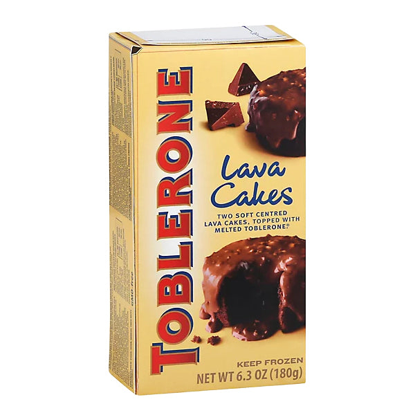 DESSERT LAVA CAKE  160 GRS TOBLERONE