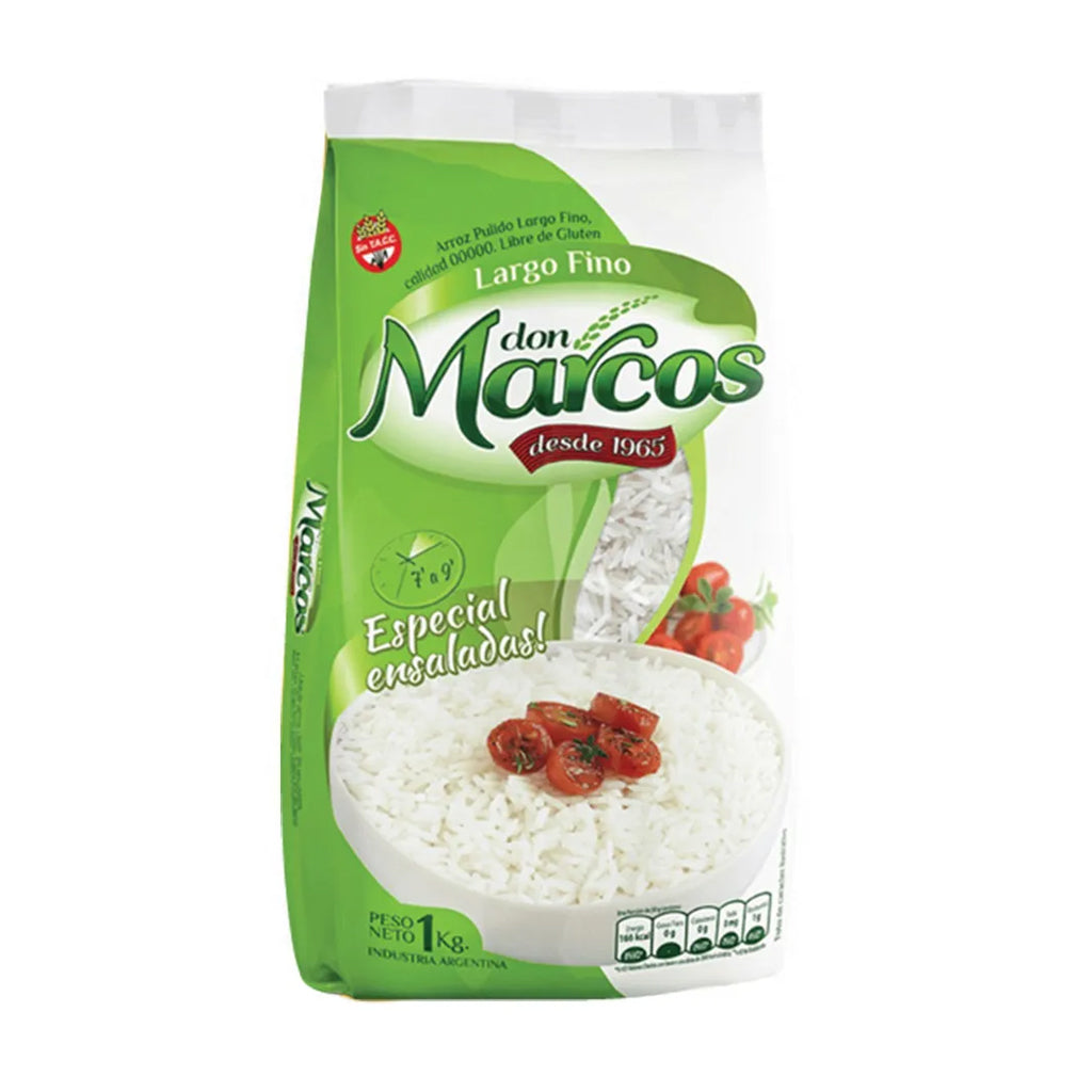 DON MARCOS ARROZ LARGO FINO 1 KG