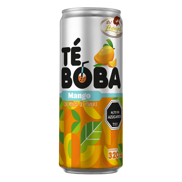 DRINK BOBA TEA MANGO  320 ML. DP