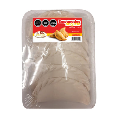 EMPANADAS MEDIALUNA QUESO  6 UN. DP