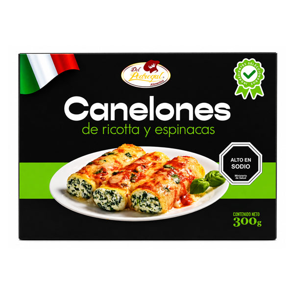 EUROCHEF CANELLONE RICOTTA ESPINACAS 300 GRS