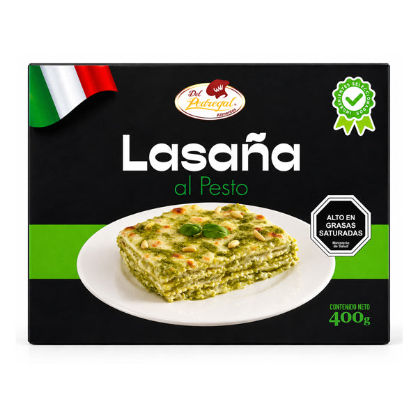 EUROCHEF LASANA CON PESTO 400 GRS