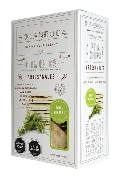 GALLETAS FINAS HIERBAS  170 GRS BOCABONCA