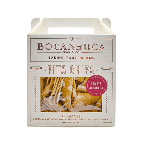 GALLETAS TOMATE ALBAHACA  170 GRS BOCABONCA