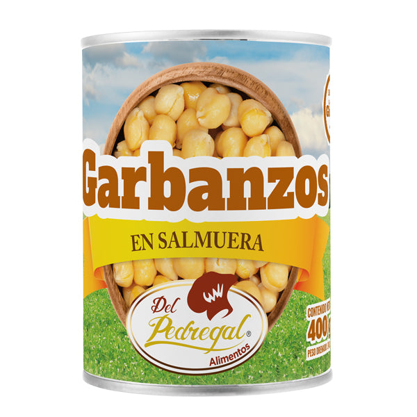 GARBANZOS EN SALMUERA  400 GRS DP
