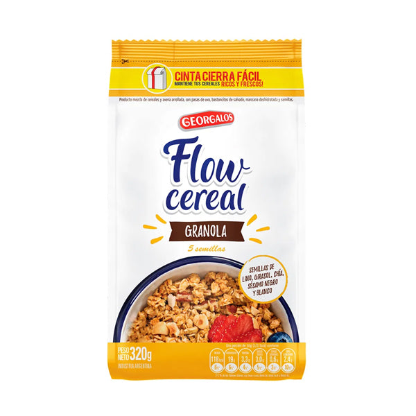 GRANOLA CINCO SEMILLAS  320 GRS GEORGALOS