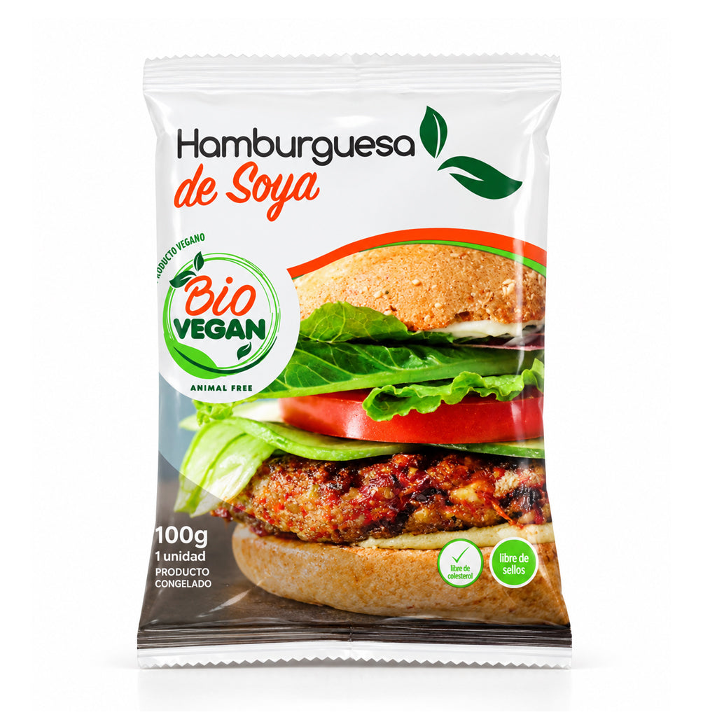 HAMBURGUESA SOYA  100 GRS BIO VEGAN
