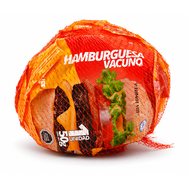 HAMBURGUESA VACUNO  10 UN. HB