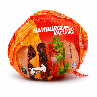 HAMBURGUESA VACUNO  10 UN. HB