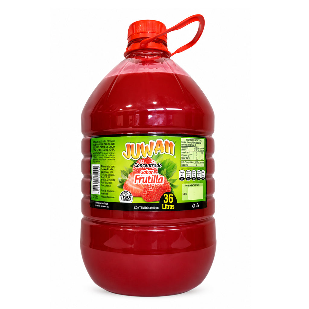 JUGO CONCENTRADO FRUTILLA  5 LITROS JUWAII