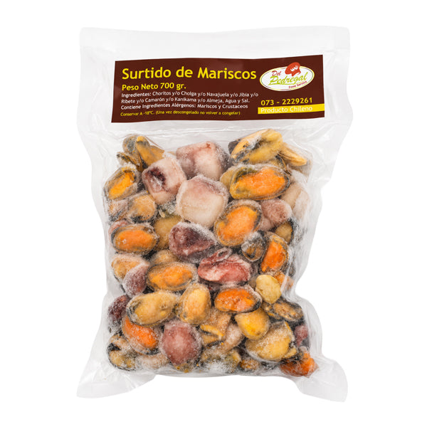 MARISCOS SURTIDOS  700 GRS DP