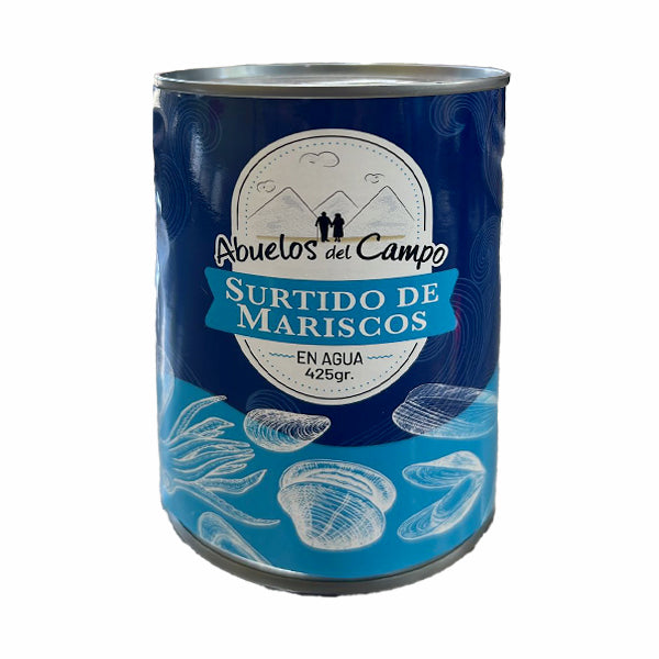 MARISCOS SURTIDOS EN AGUA  425 GRS ABUELOS DEL CAMPO