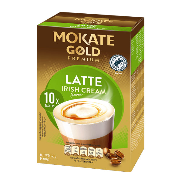 MOKATE LATTE IRISH CREAM 140 GRS