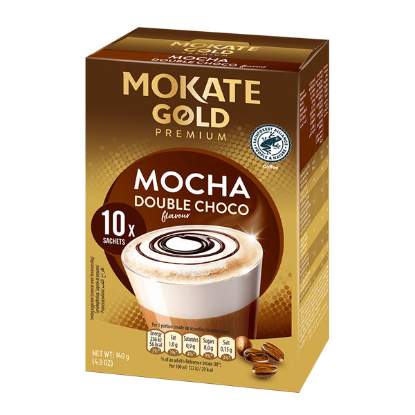 MOKATE MOCHA DOUBLE CHOCOLATE 140 GRS
