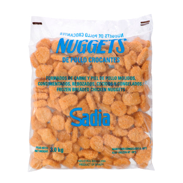 NUGGETS DE POLLO CROCANTE  3 KG SADIA