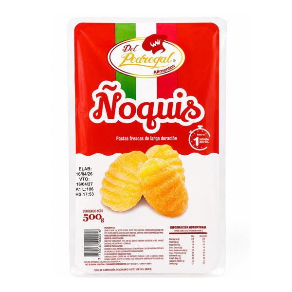 PASTA NOQUIS  450 GRS DP