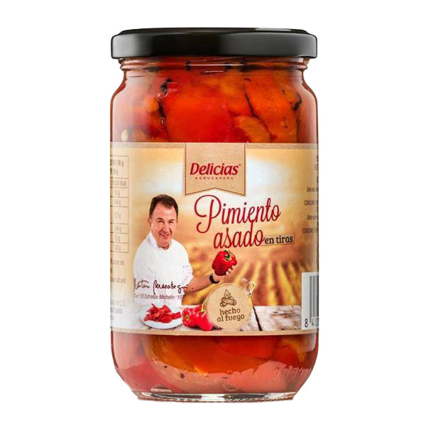 PIMIENTO ASADO EN TIRAS 300 GRS