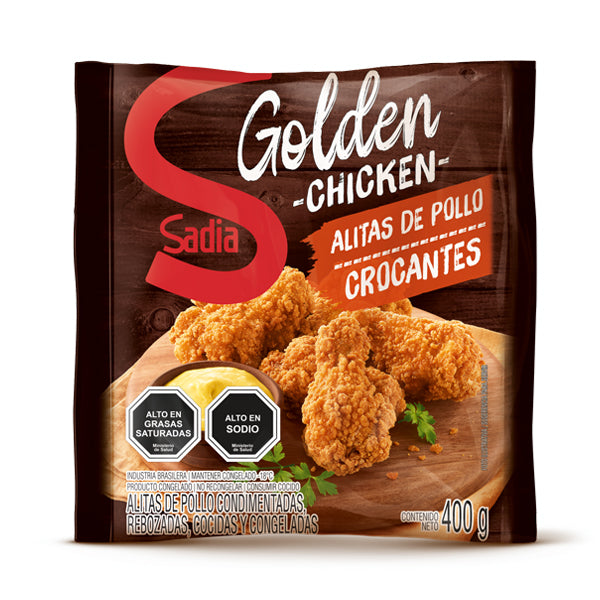 POLLO ALITAS REBOZADA  400 GRS SADIA
