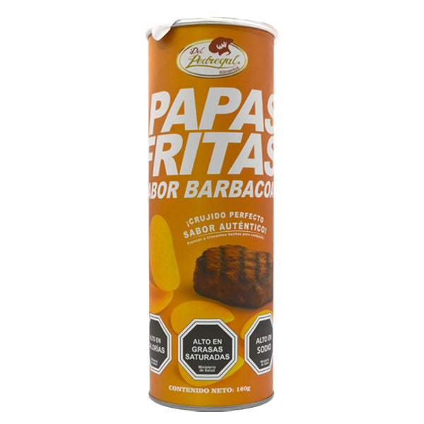 POTATO CHIPS BARBACOA  160 GRS DP