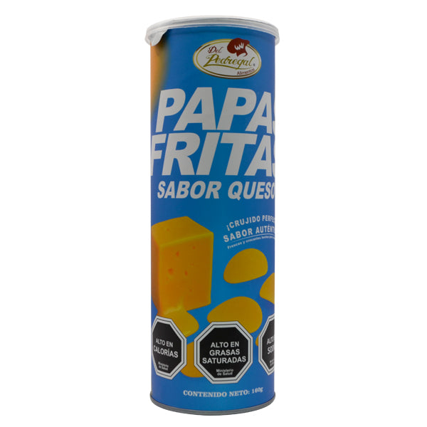 POTATO CHIPS QUESO  160 GRS DP