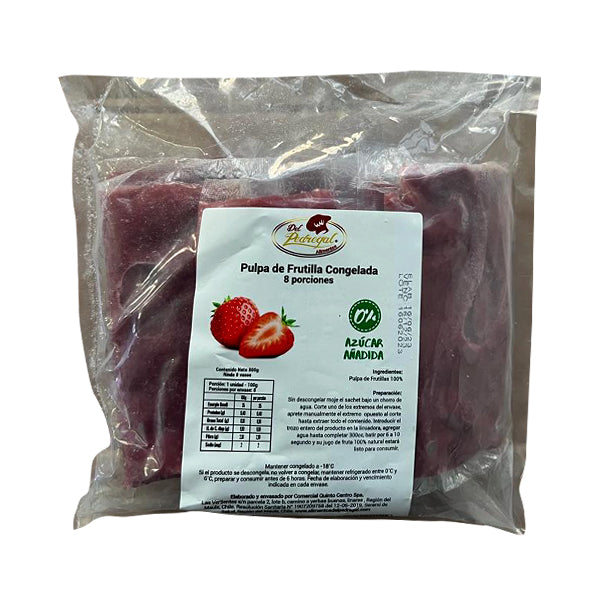 PULPA FRUTILLA  8 PORC. DEL PEDREGAL