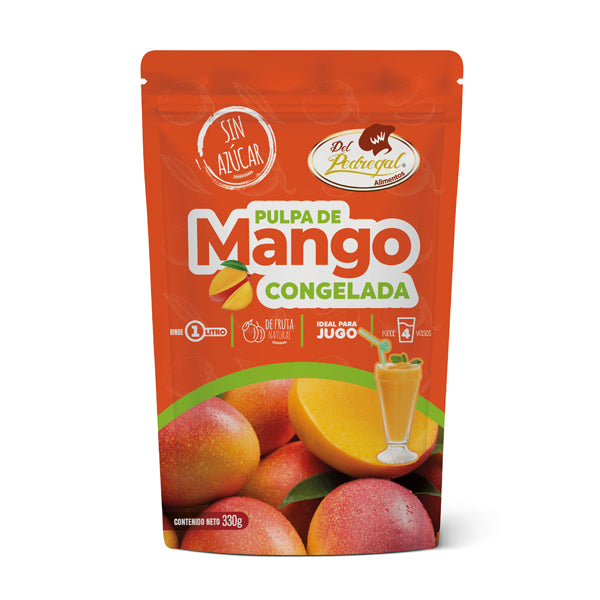PULPA MANGO SIN AZUCAR  330 GRS DP