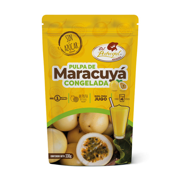 PULPA MARACUYA SIN AZUCAR  330 GRS DP