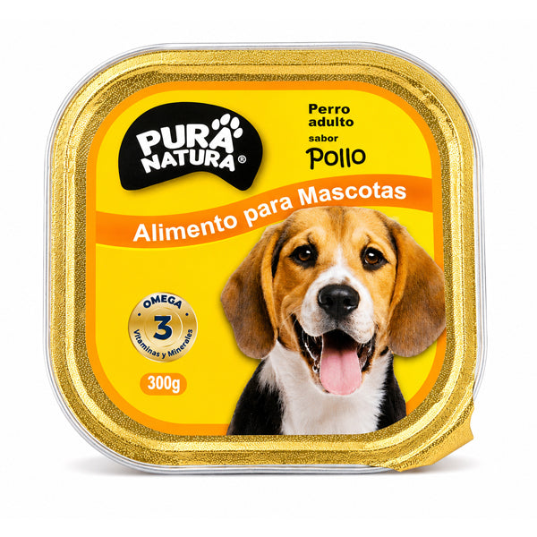 PURA NATURA SABOR POLLO PARA PERROS 300 GRS