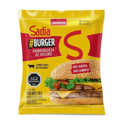 SADIA HAMBURGUESAS  100 GRS SADIA